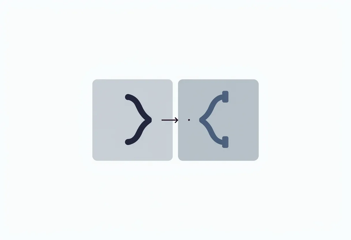 A code bracket connected to a webhook node and a schema document
